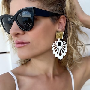 Ancient Greek Earrings, Clip On Earrings, Unpierced Ears, Non Pierced Ears, Clip Earrings, Gift for Her, Made in Greece.