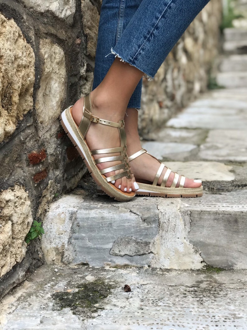 gold occasion sandals