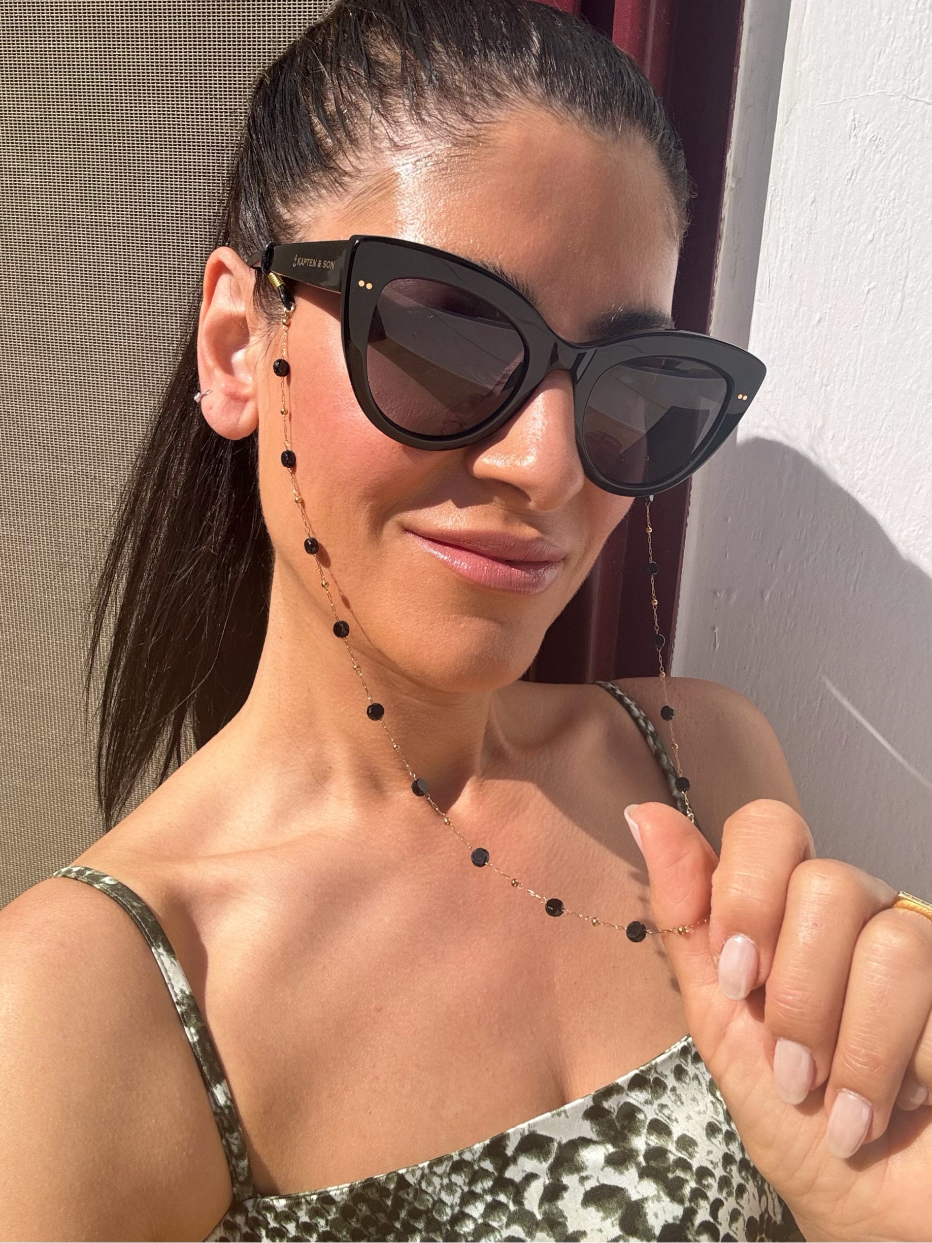 CHANEL メガネ　チェーン　アクセサリー　チャーム Chanel chain glasses - Etsy 日本