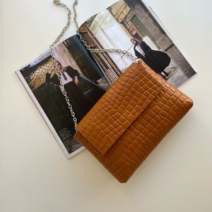Leather Shoulder Bag, Women Purse, Brown Crossbody Bag, Leather Handbag, Made from Full Grain Leather - Everyday Together