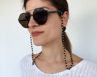 Glasses Chain, Rosario Sunglasses Chain, Rosario Chain, Sunglasses Chain Necklace, Laces for Sunglasses, Sunglass Holder, (CHRISTI-LACES)