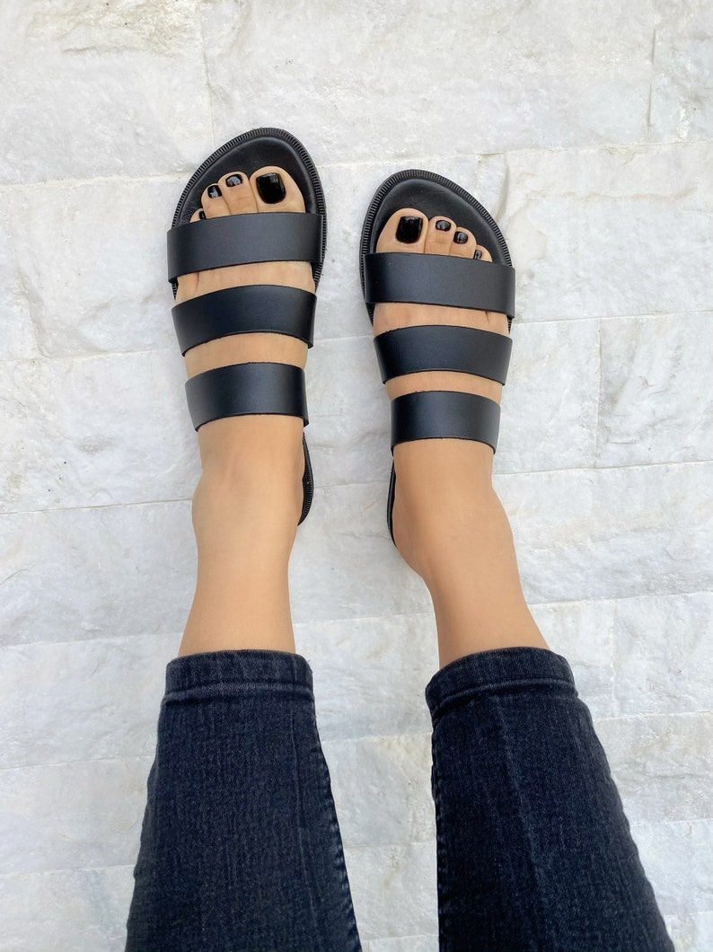 greek soft sandals