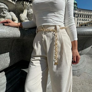 Chain Belt, Gold Chain Belt,Gold Belt, Women Belt, Boho Belt, Adjustable Belt, Gift for Her, Made in Greece, by Christina Christi