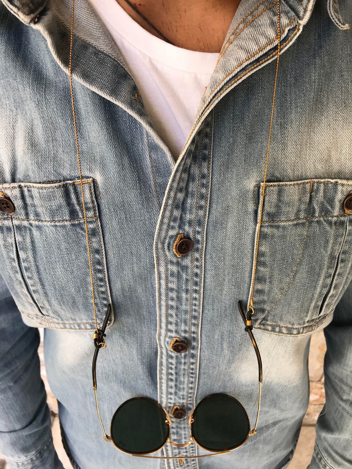 Men's Glasses Chain Gold Glasses Chain Men Sunglasses Etsy