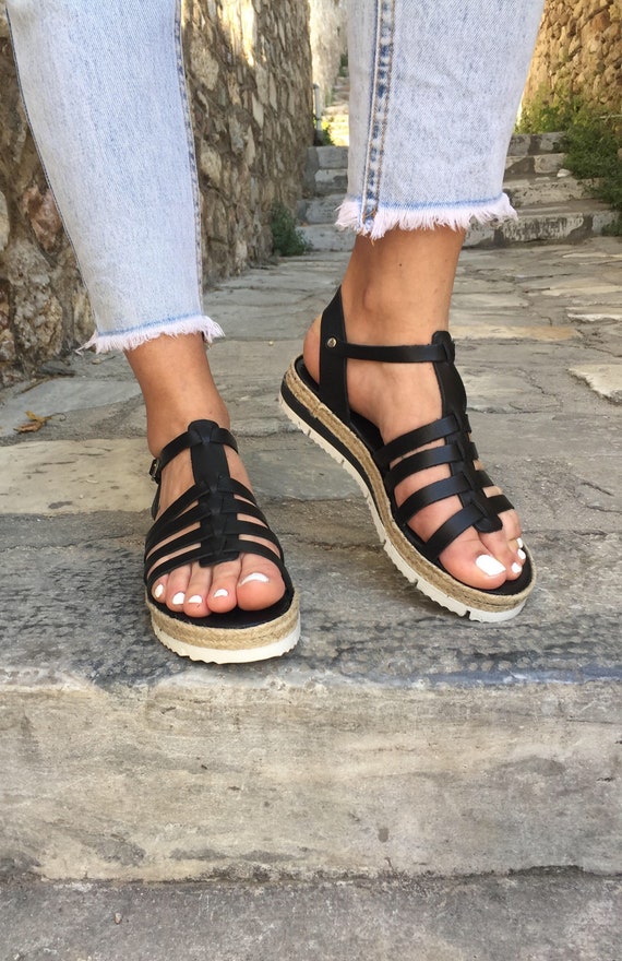 Women's Greek Sandals, Leather Sandals, Black Sandals, Gladiator Sandals, Leather Flat Sandals, Women's Sandals, Made in Greece. Women's Greek Sandals, Leather Sandals, Black Sandals, Gladiator Sandals, Leather Flat Sandals, Women's Sandals, Made in Greece.
