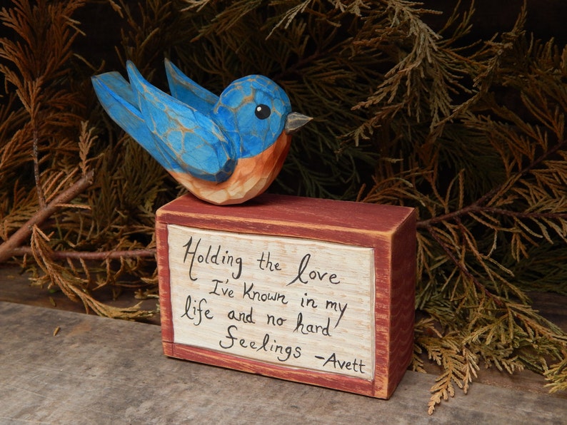 Bluebird Song Block Avett Brothers image 2