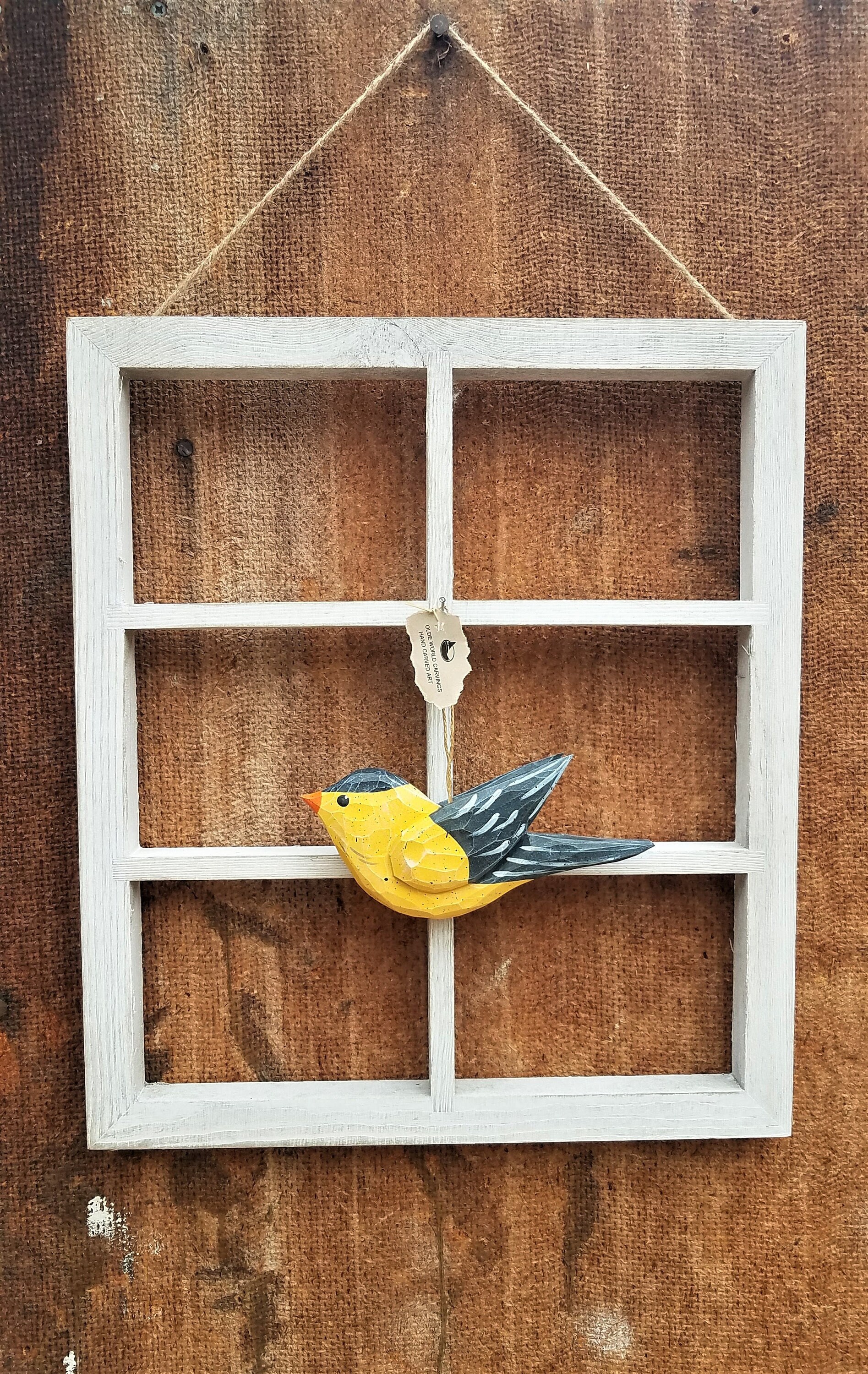 Hand Carved Bird Ornament (goldfinch) - Etsy, image size:1895x3000