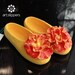 Women's Slippers Custom Made 100% Merino Wool Beautiful Felted Slippers