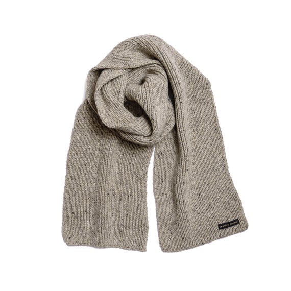 Sciarpa Aran Lana Per Sciarpe Fatte Con Le Mani Sciarpa In Maglia