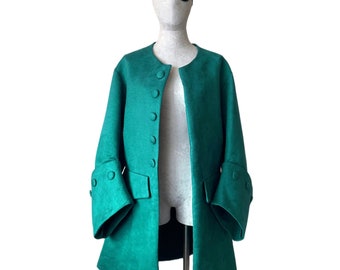 Pirata TESORO Pirate Coat Sea Foam Teal Sailing Jacket