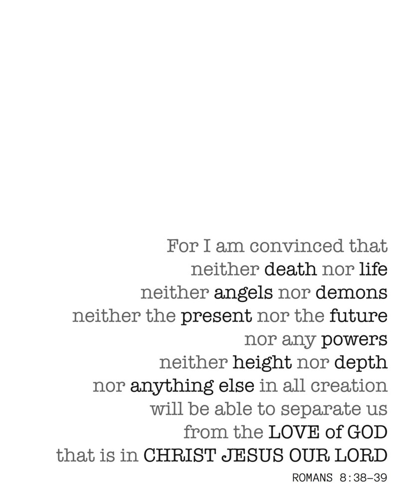 Romans 8:38-39, Electronic Print, Christian, Printable, Obtain, Bible Verse, Dorm Decor, Appreciate Estimate, Minimalist graphic relating to Who I Am in Christ Printable titled Romans 8:38-39, Electronic Print, Christian, Printable, Down load, Bible Verse, Dorm Decor, Enjoy Quotation, Minimalist