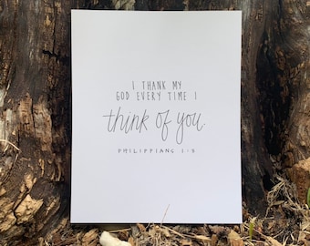 Philippians 1 3 - Etsy