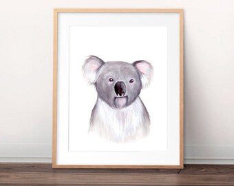 Koala Print - Watercolour Painting