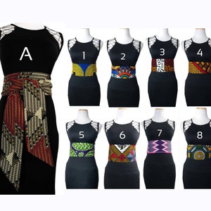 African Print Belt For Women | Ankara Belt To Transform Any Outfit | Plus Size African Dress Belt Available | Obi Belt For Women Waist Belt