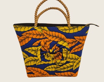 African Print Handbag For Women | Ankara  purse