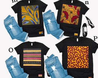 African tshirt For Men and women | His and Hers, African Plus Size Tshirts | Ankara Top | African Gift Ideas | Unisex | African Dress Shirt