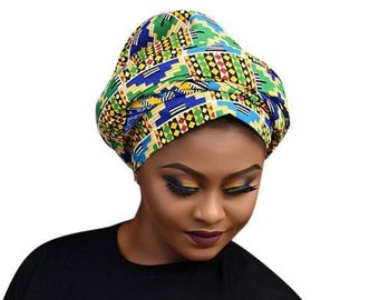 African Head Wraps For Women, Kente