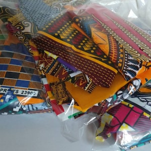 Ankara scraps, African Fabric Scraps, Ankara Remnants, Assorted African Fabric Pieces, Ankara Pieces, Kwanzaa, African Fabric Scraps