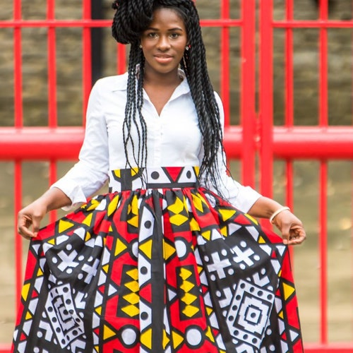 African Maxi Skirt African Clothing for Women Ankara Maxi - Etsy