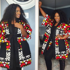 Latest ankara kimono jacket 2025