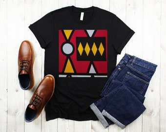 African TShirt for Men and Women | African Print shirt Women Red | Birthday Gift Ideas | Boho Men's shirt  Gift for Husband | Tshirt UNISEX