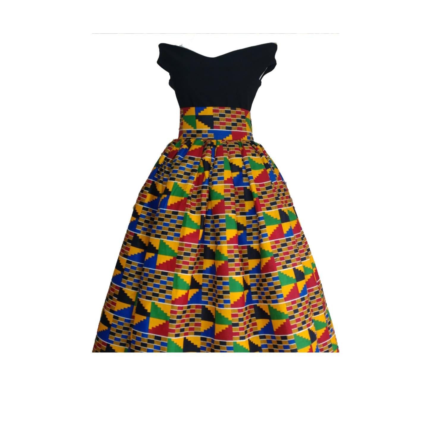 knee length ethnic skirts