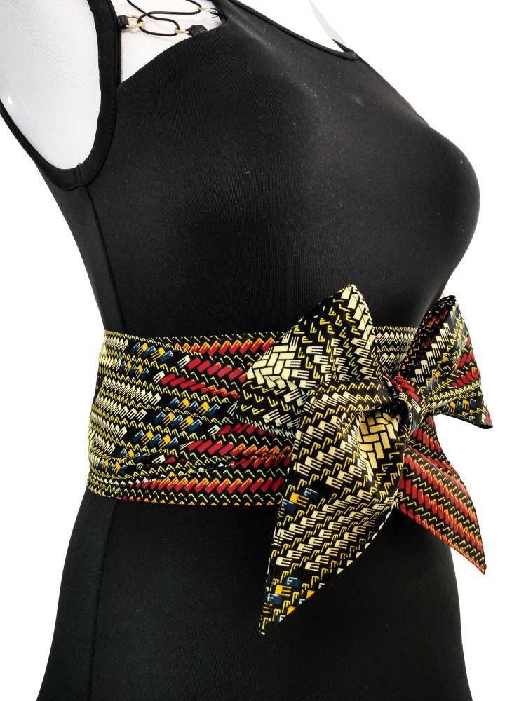African Print Belt for Women Ankara Belt to Transform Any Outfit Plus