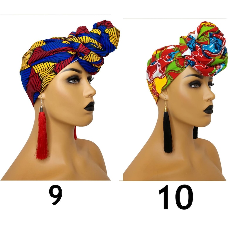 African Head Wraps for Women Etsy