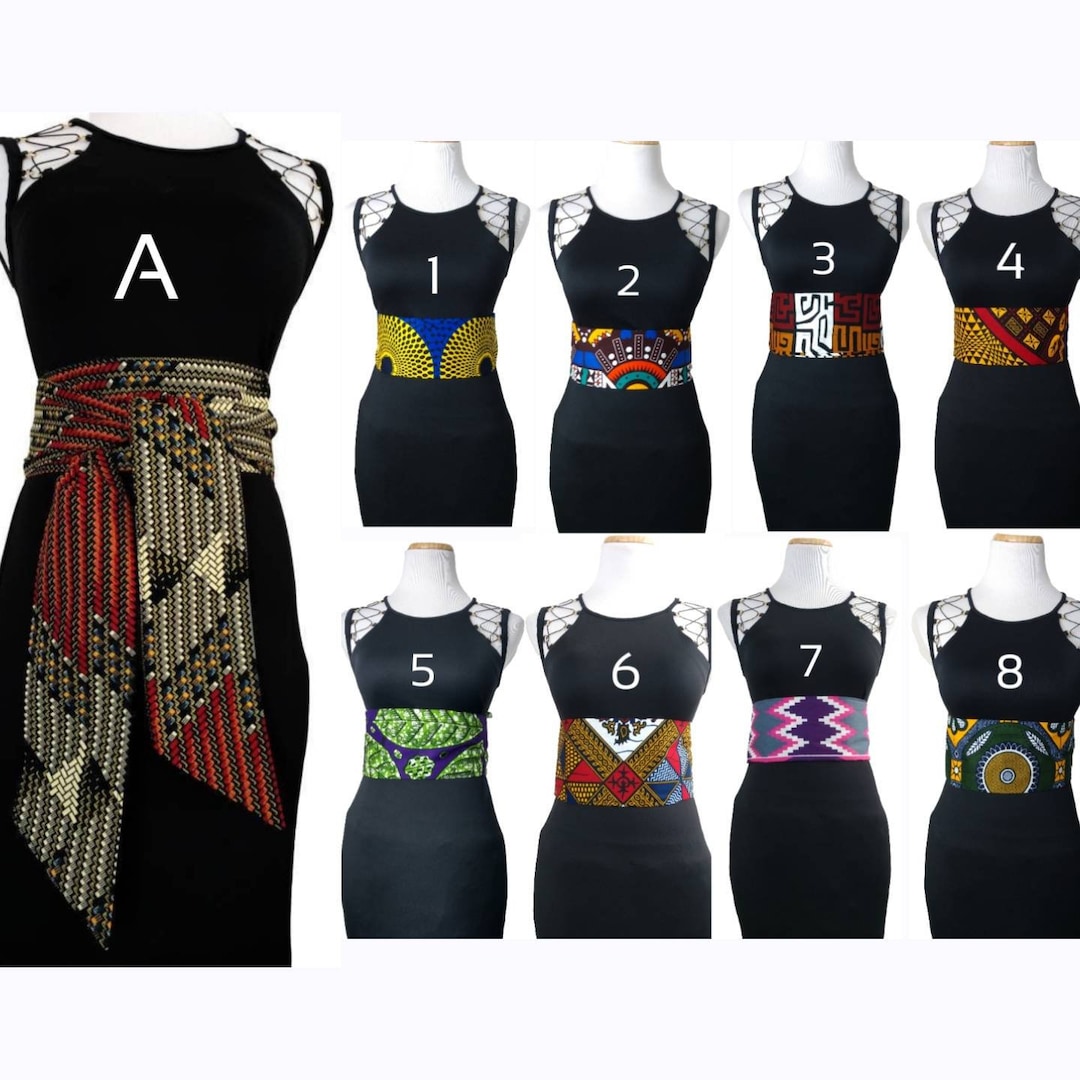African Print Belt for Women Ankara Belt to Transform Any Outfit Plus