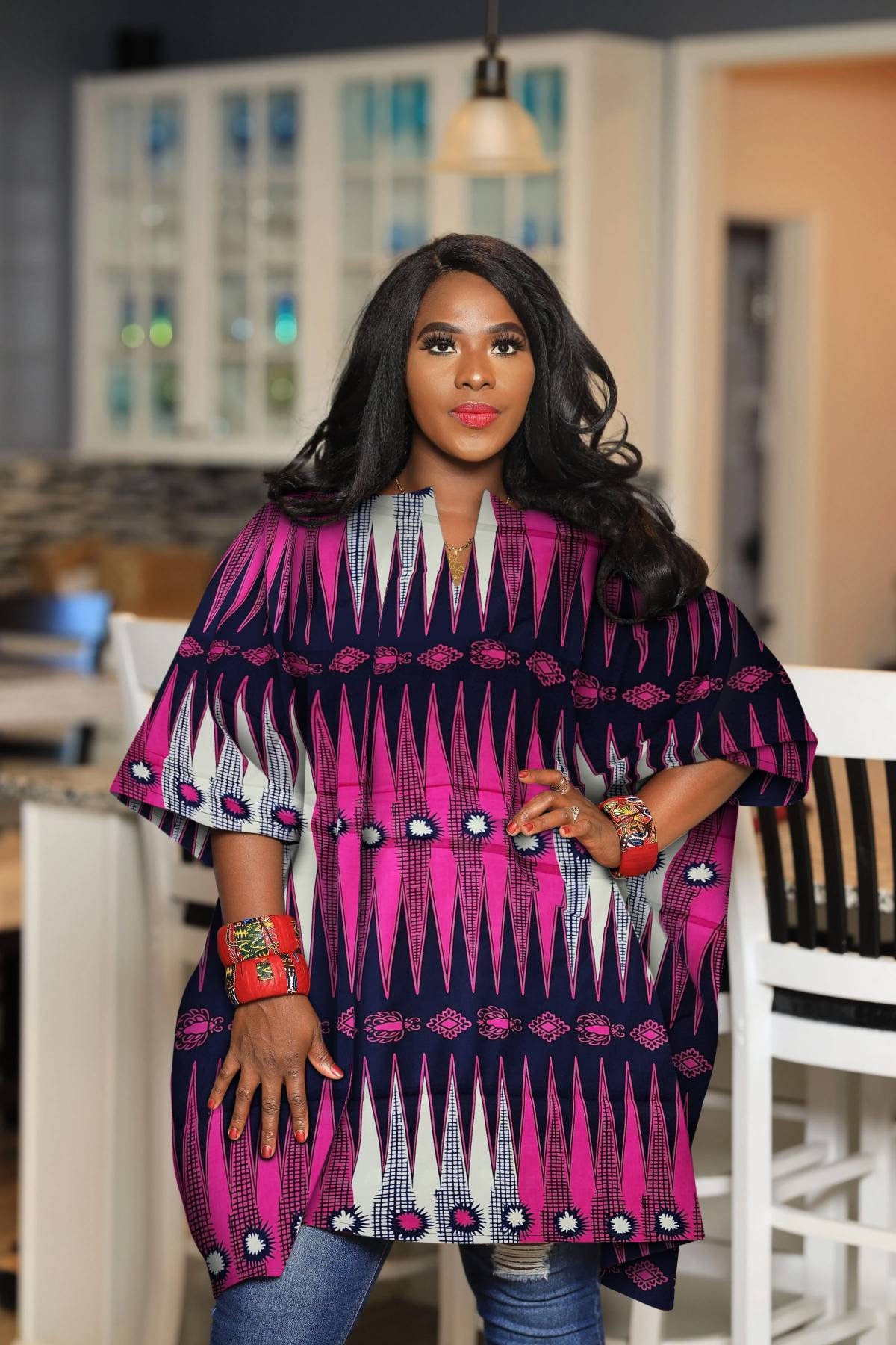 Loose Ankara Dress - Etsy