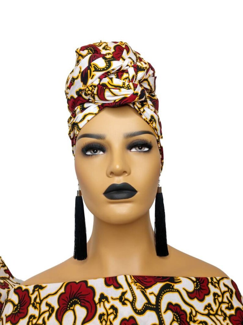 African Head Wraps for Women Etsy
