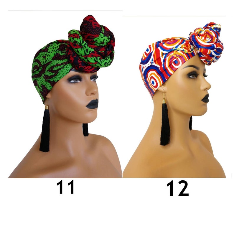 African Head Wraps for Women Etsy