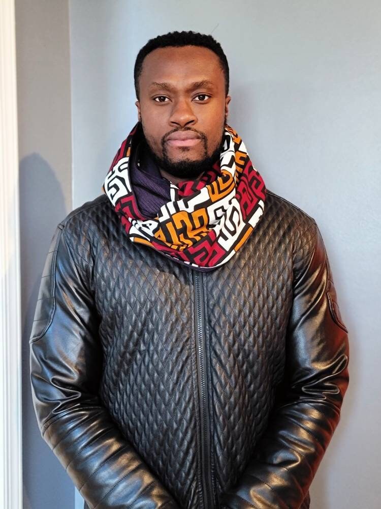 African Scarf for Men and Women African Snood Ankara Scarf - Etsy