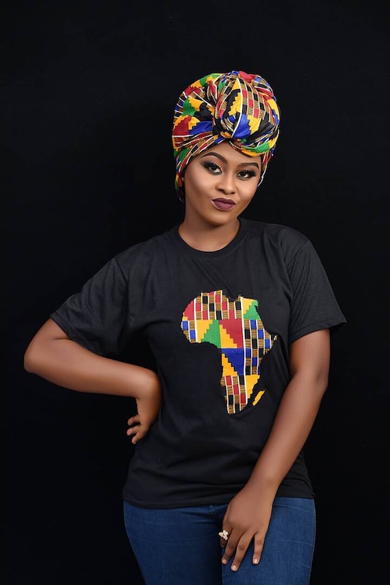 black wrap t shirt