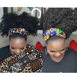 African Print headband | Ankara Headbands for women | Twist | Headwrap |  Gift For Her | Hair Accessory | Kente Headband | Head Tie Band