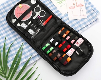 Sewing kits for Adult Mini , Beginner, Emergency, Traveler, DIY supplies, scissors, thimble, thread, tape measure, sewing needle, face mask
