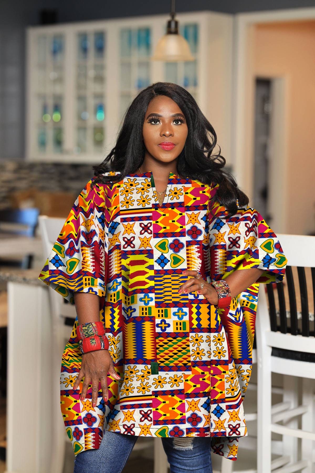 African Clothing for Women Plus Size Caftan Kaftan Dress African