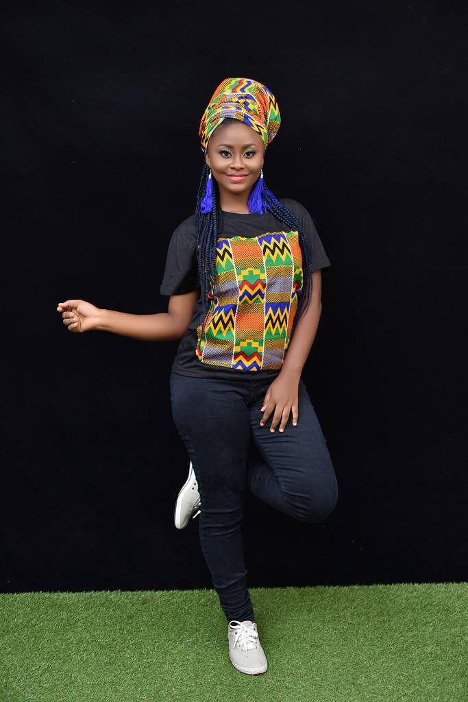 ファッション Afro Black Women Gift Head wrap Dashiki Style T-Shirt Afro Black Women T-shirt Gift Head Wrap Dashiki Style- Short