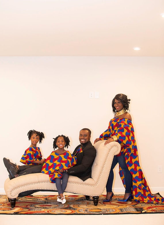 Matching family african clearance outfits