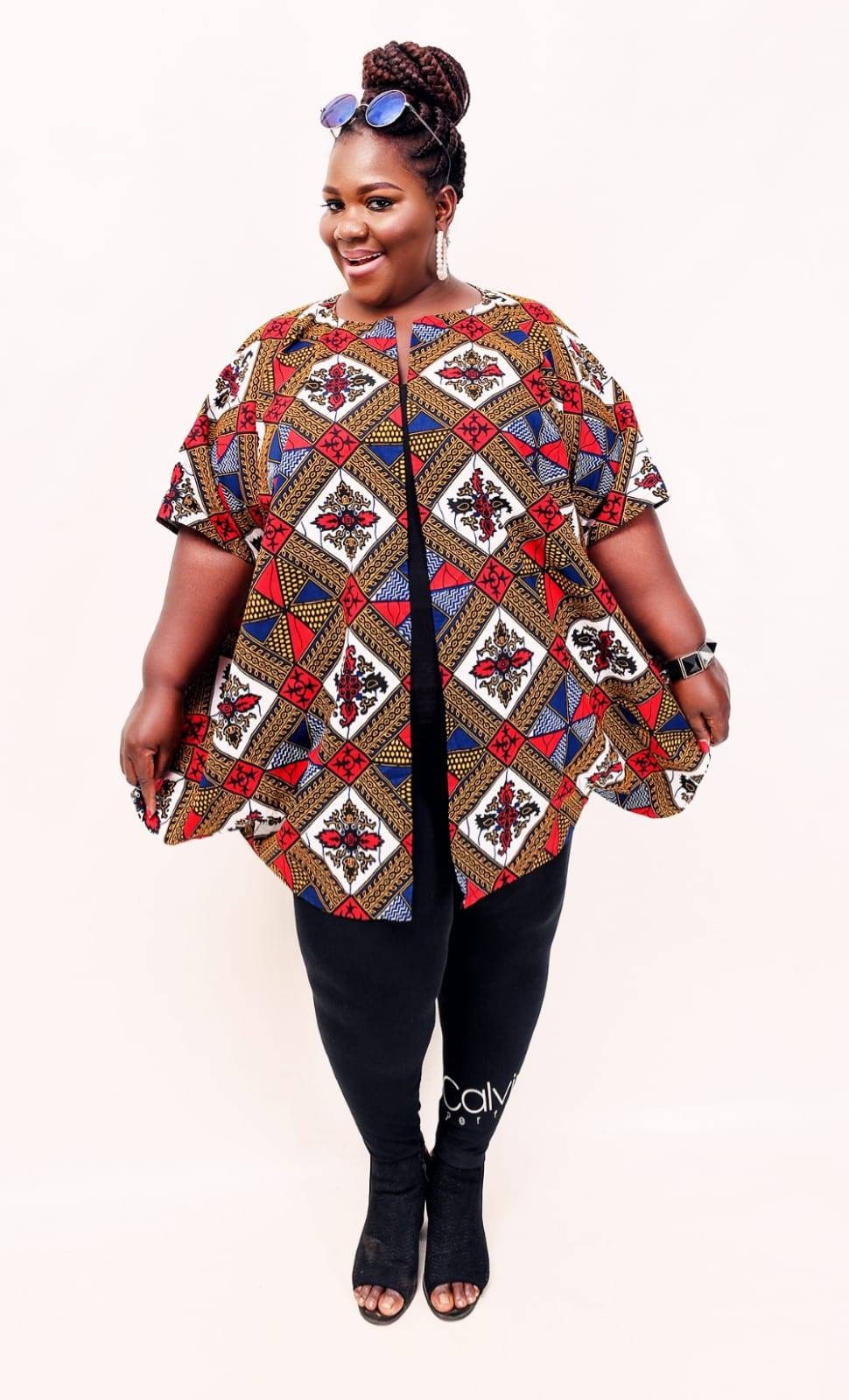 African Clothing For Women Plus Size Oversized Kimono Ankara | Etsy