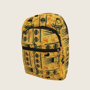 African Print Backpack Kente | Ankara back pack for men and women