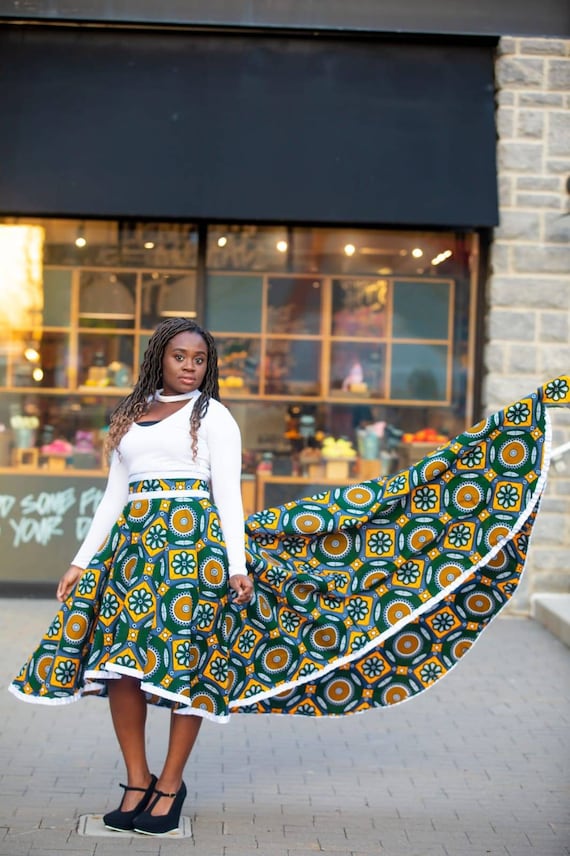 African High Low Skirt African Skirt for Women African Clothing for Women Plus Size African Prom Skirt Ankara Maxi Skirt Ankara Dress Etsy Canada