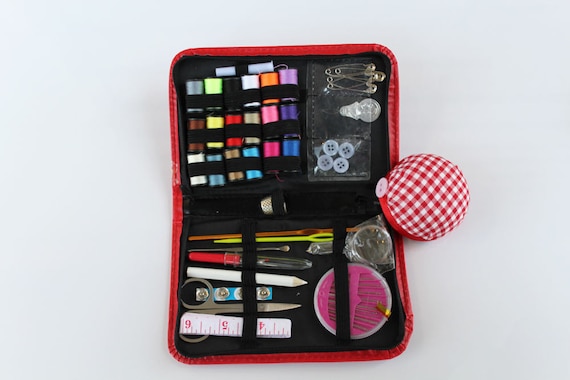 SEWING KIT for Adult, Girls Mini Sewing Kit, Spools of Thread, Beginners  Sewing Kit, Travel Sewing Kit, Emergency Sewing Kit Urgent 
