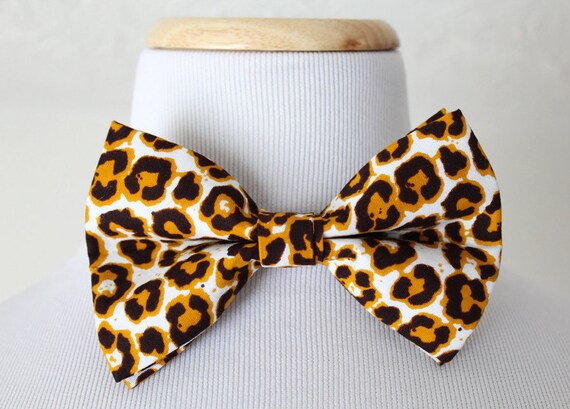 Halloween Cheetah Spots Fur All Over Neck Tie