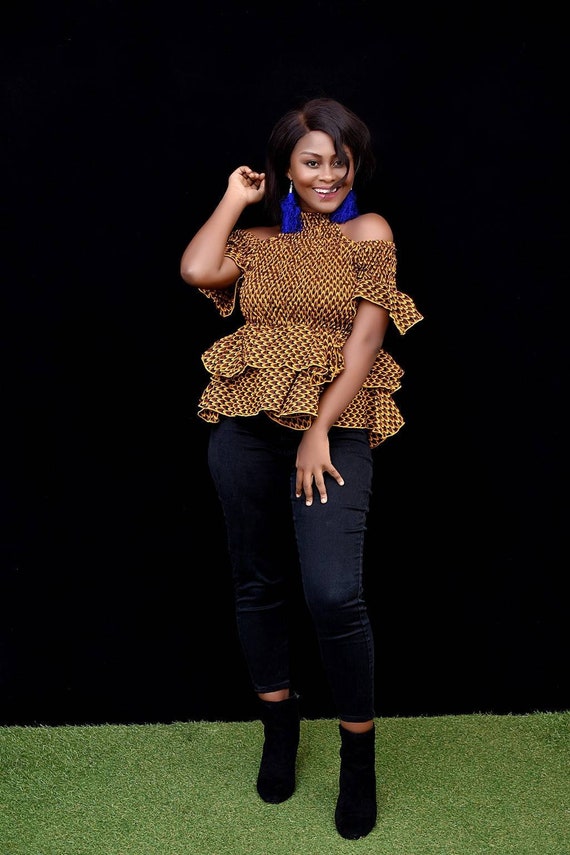 ankara blouse for ladies