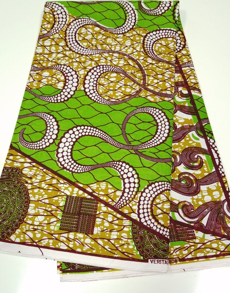 Burgundy Ankara Fabric African Fabric Green Swirl Ankara Fabric Ankara Prom Fabric African Green Dashiki Fabric African Print Fabric