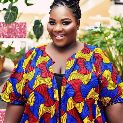 African Clothing for Women Plus Size Ankara Top Oversized Etsy