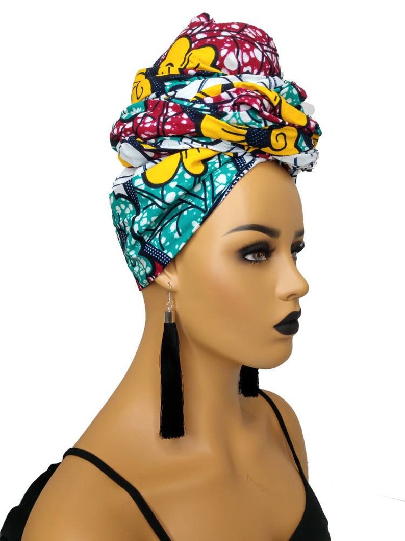 African Head Wraps for Women Etsy