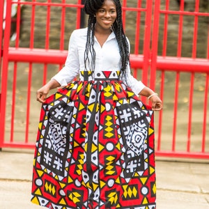 African Maxi Skirt - Etsy
