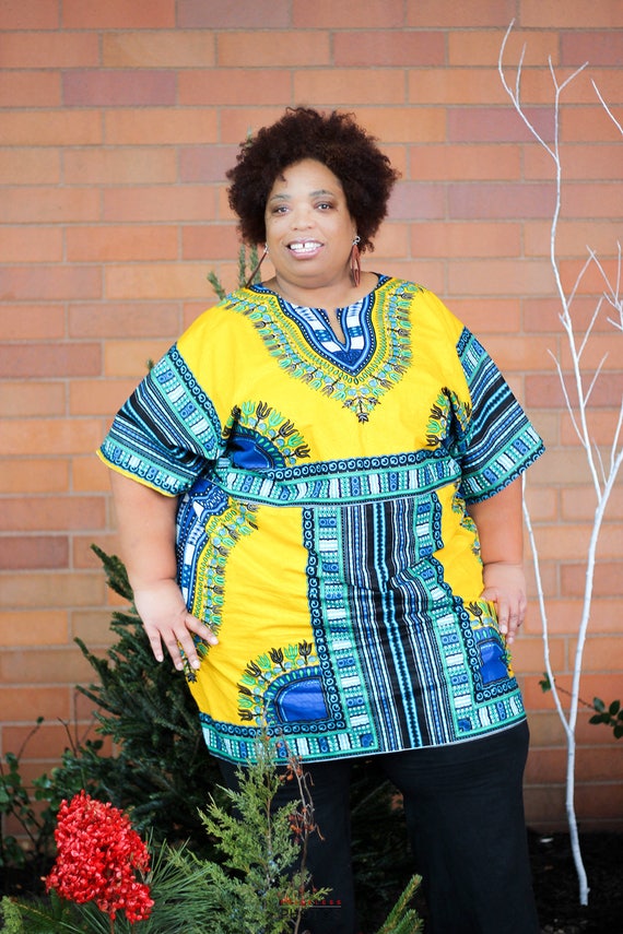 plus size dashiki dress 4x